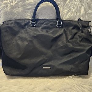 Rebecca Minkoff Weekender Black Nylon Tote Bag